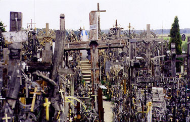 Hill of Crosses Close Up